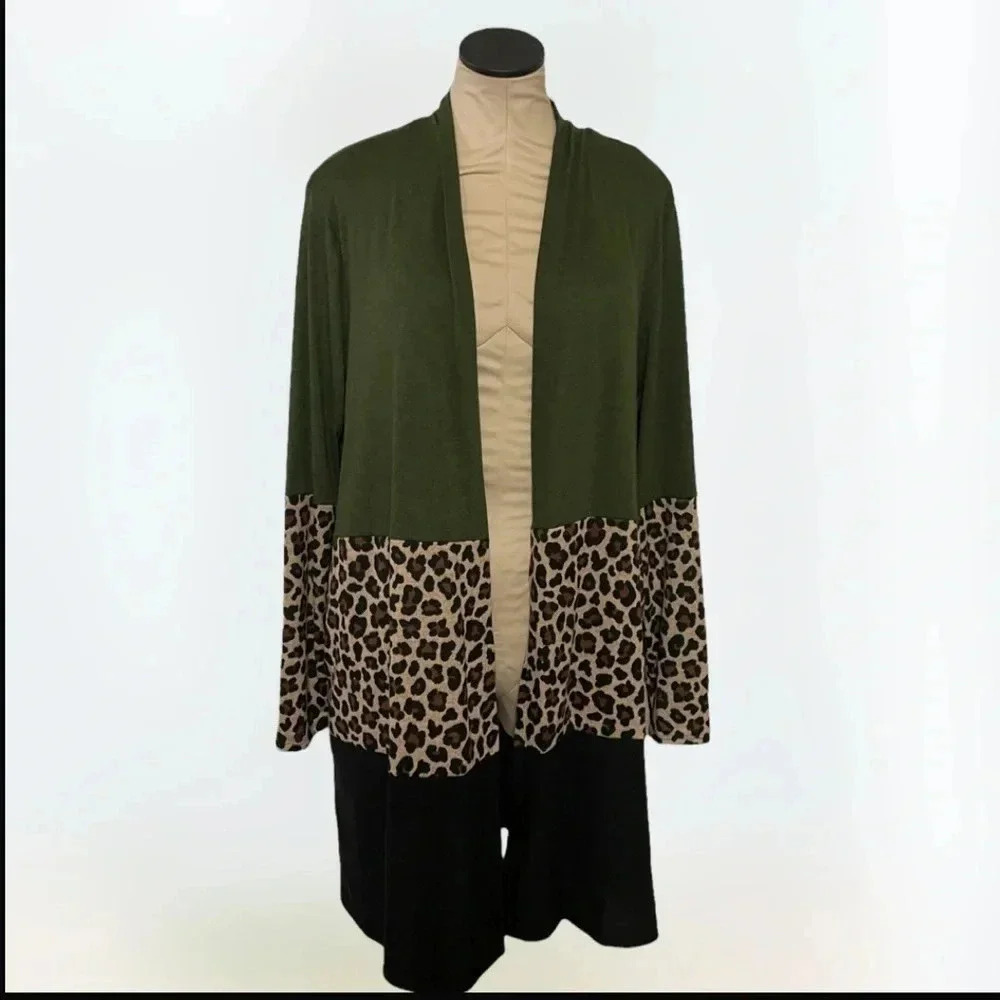 Multi Print Knit Cardigan - Picture 10 of 13